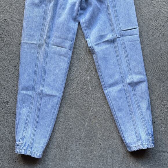 Deadstock 90s Dockers Jeans 28x30 Pleated Denim Levi’s Baggy Acid Wash Vintage - Picture 4 of 14